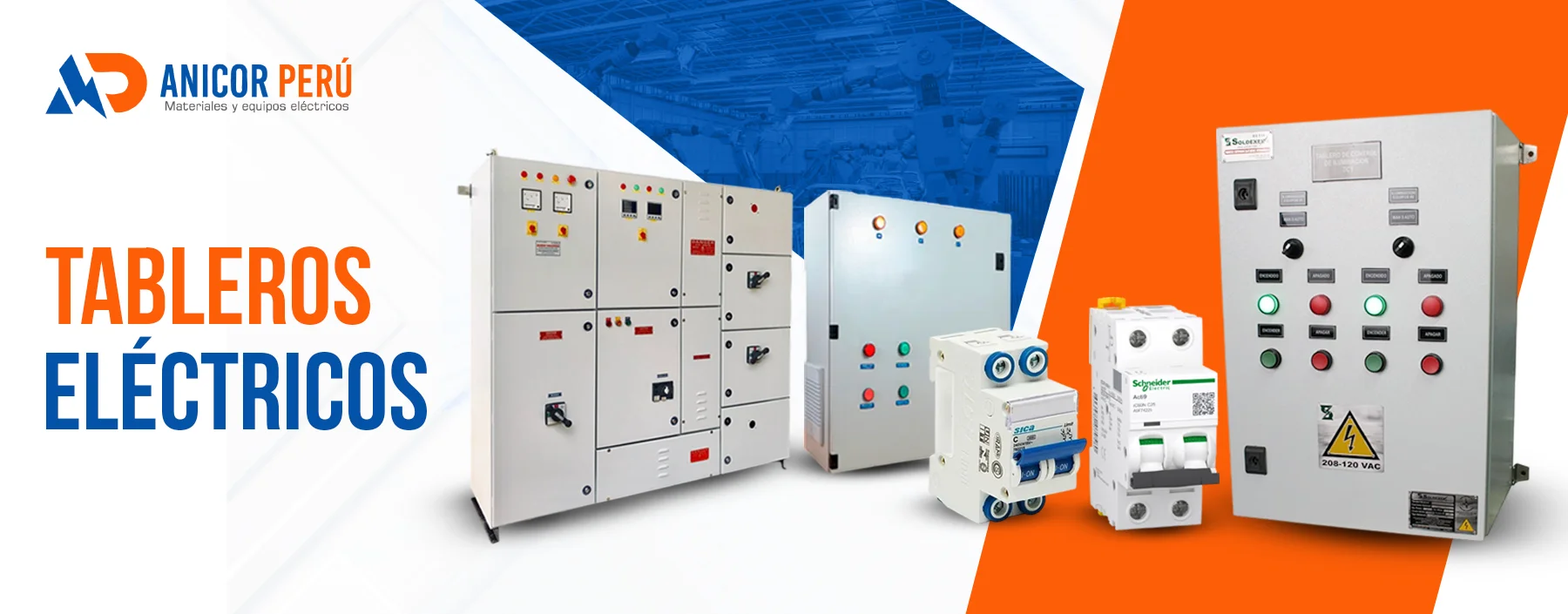 Banner tablero eléctrico